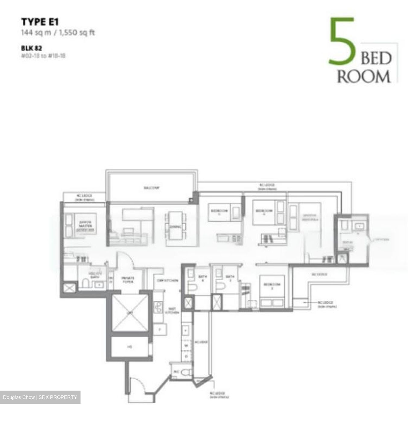 The LakeGarden Residences (D22), Condominium #523828411